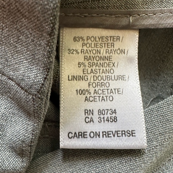 BCBGMaxAzria gray tailored dress pants · size 2 - Picture 7 of 13